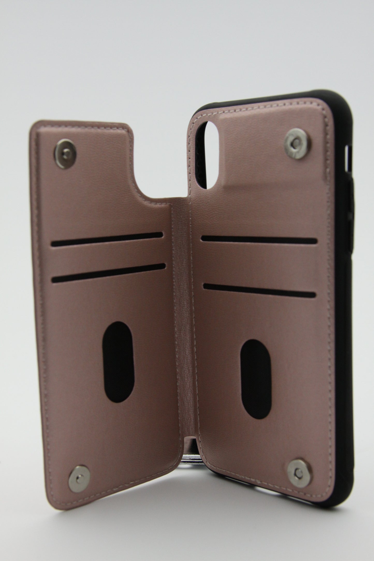 iPhone X/XS Max Hanman 5 Card Flip Back Wallet - Gold