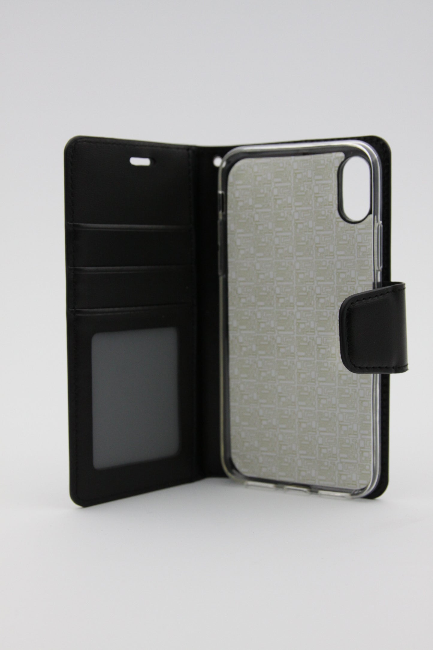 iPhone X/XS Max Mercury Canvas Diary- Black