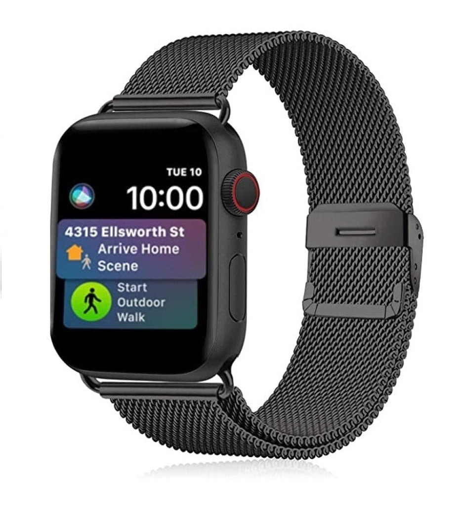 Apple Watch Series 6 Metal Strap Black