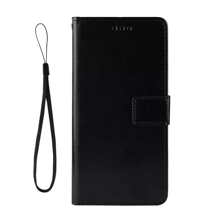 iPhone 13 3 Card Holder Wallet Case -Black