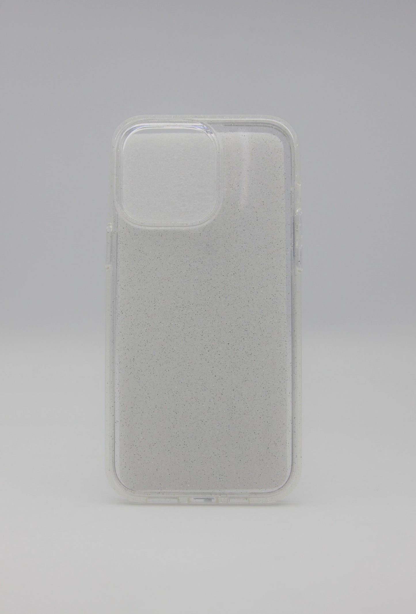 iPhone 14 Pro Max Clear Glitter case - Clear