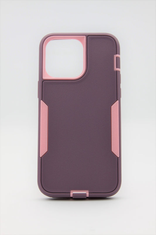 iPhone 14 Pro 6.1 Rugged 3in1 Case - Pink