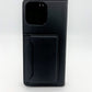 iPhone 14 Suede Wallet Case W/ Back Card Slot