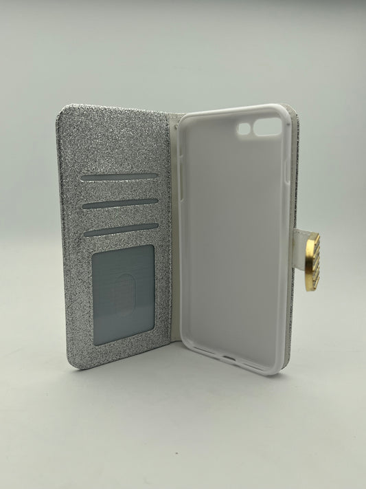 iPhone 7/8 Plus Glitter Wallet Case