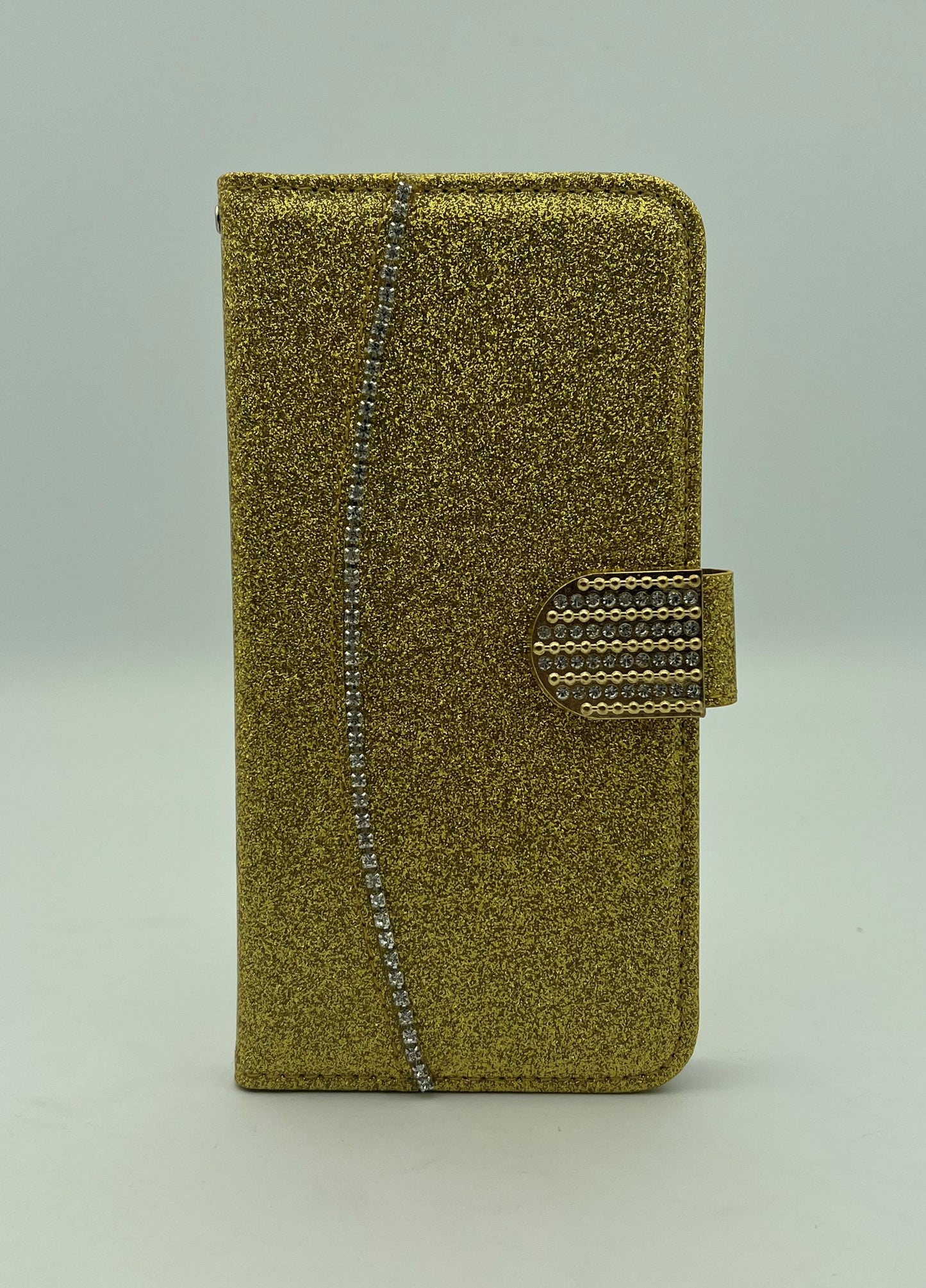iPhone 7/8 Plus glitter wallet case