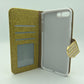 iPhone 7/8 Plus glitter wallet case