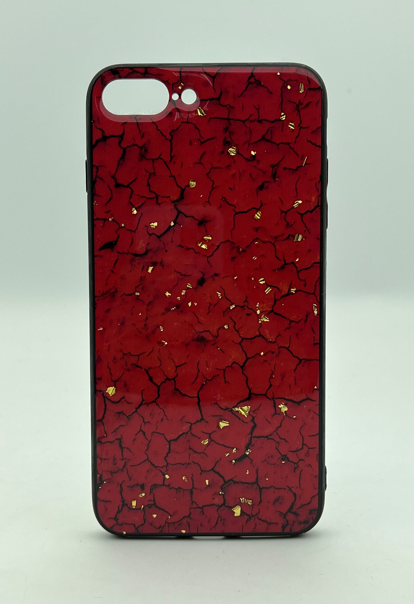 iPhone 7/8 Plus Gel w/Gold Flakes