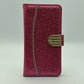 iPhone 11 glitter wallet case