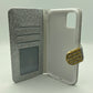 iPhone 11 glitter wallet case
