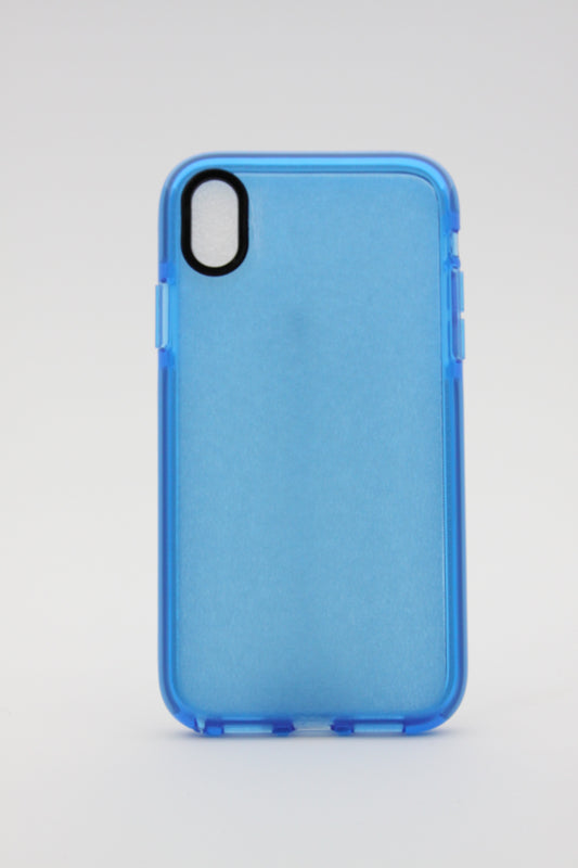 iPhone X/XS Max Tough Gel Case - Blue