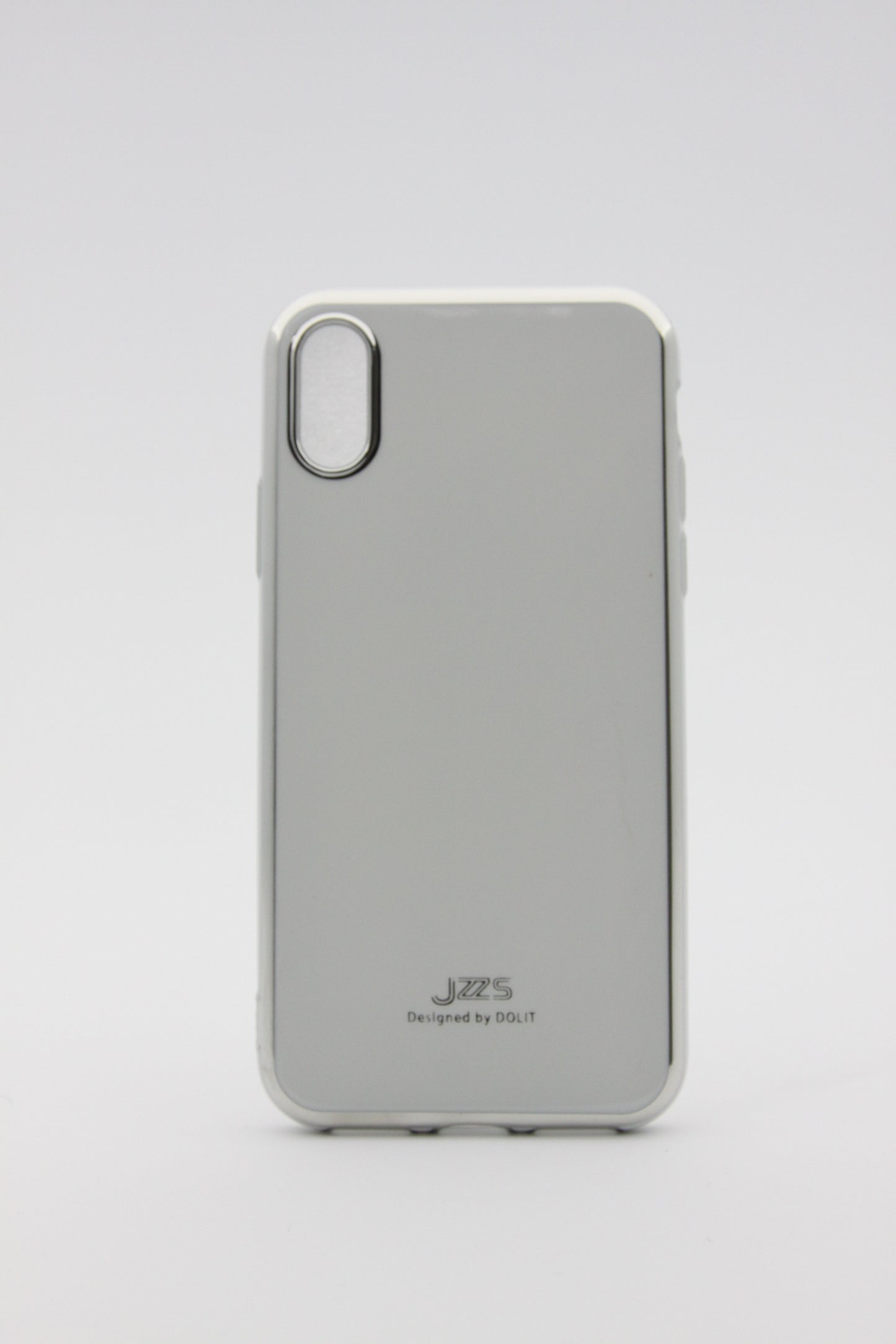 iPhone X/XS Max Metallic Case - White