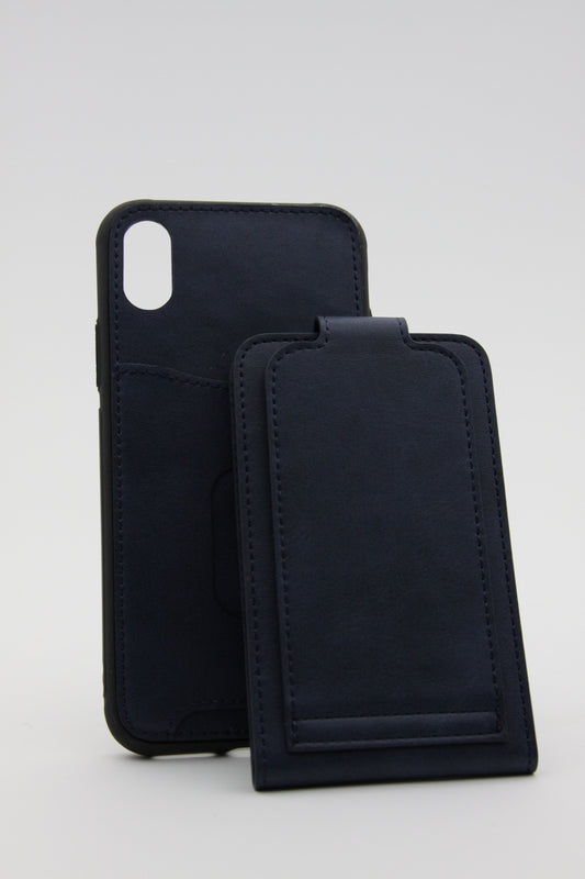 iPhone X/XS Max Hanman 7 Card Slide Wallet - Black