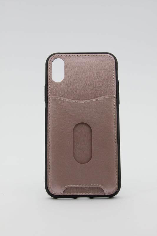 iPhone X/XS Hanman 7 Card Slide Wallet - Gold
