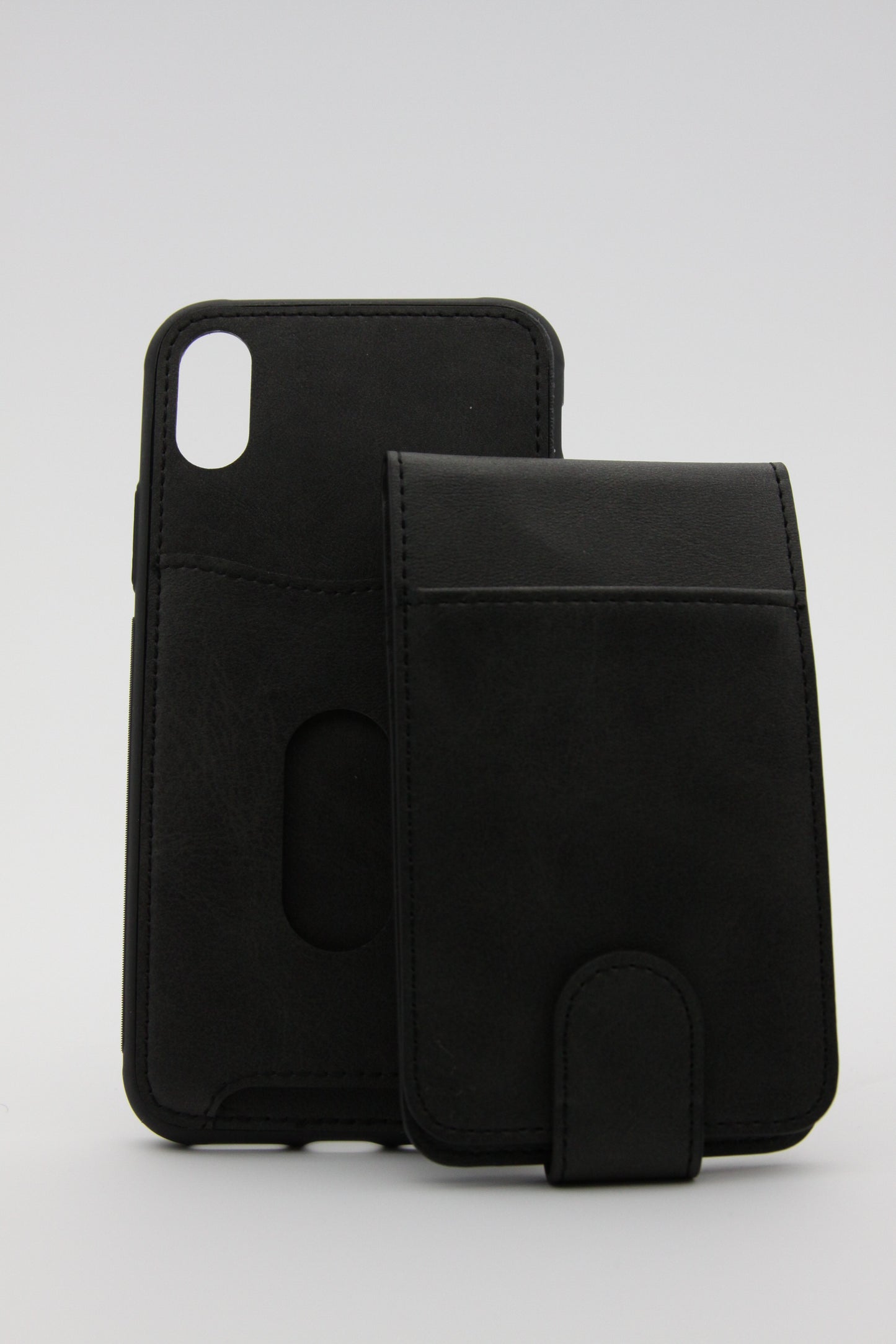 iPhone X/XS Hanman 7 Card Slide Wallet - Black