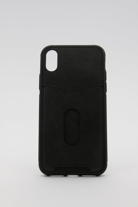 iPhone X/XS Hanman 7 Card Slide Wallet - Black