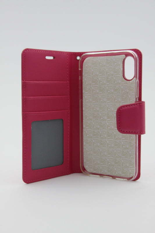 iPhone X/XS Mercury Canvas Diary - Pink