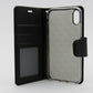 iPhone X/XS Max Mercury Canvas Diary- Black