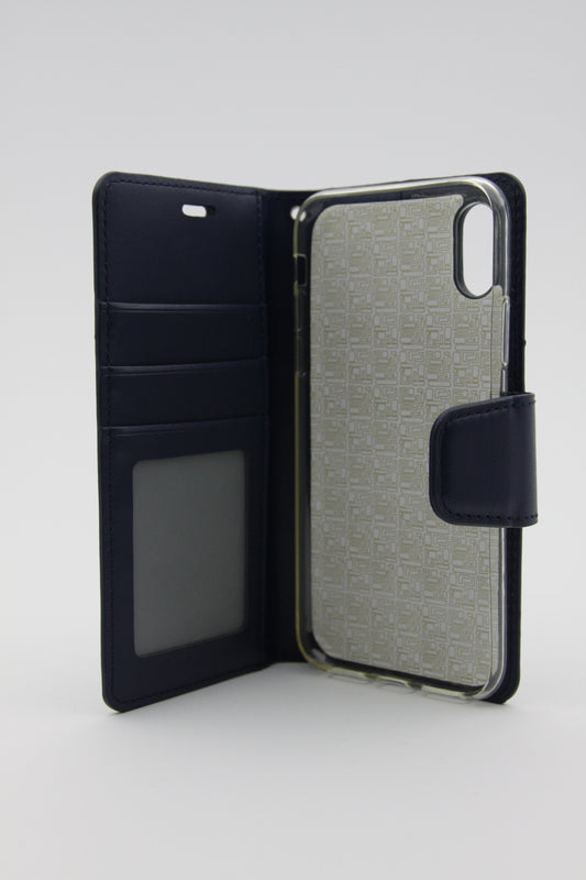 iPhone X/XS Mercury Canvas Diary - Black