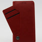 iPhone X/XS Card Slide Wallet Case - Red