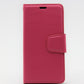 iPhone X/XS Plain Wallet Case - Pink