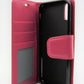 iPhone X/XS Plain Wallet Case - Pink