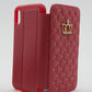 iPhone X/XS Crown Wallet Case - Pink