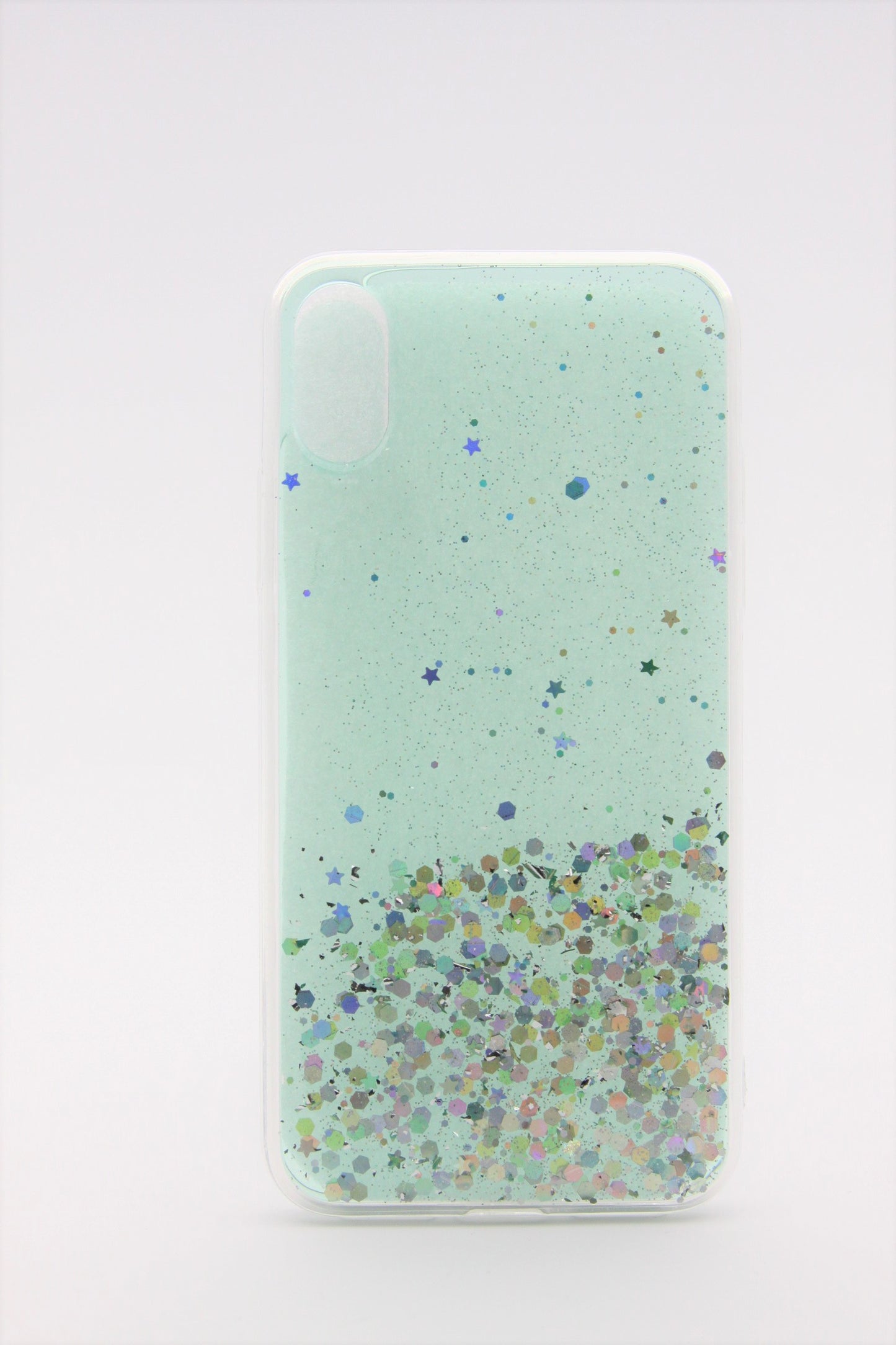 iPhone XR Glitter Case - Green