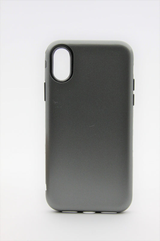 iPhone XR Dual Layer Case - Grey