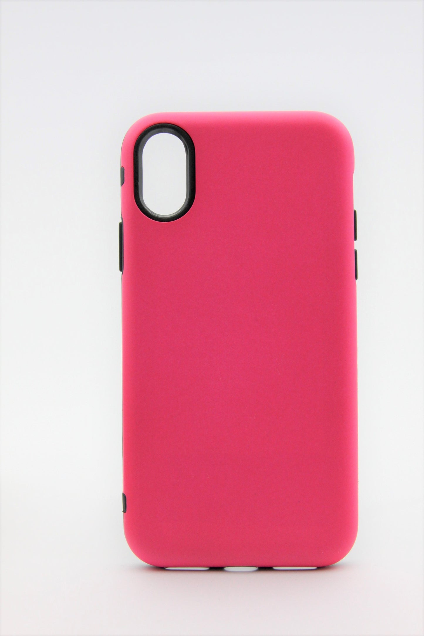 iPhone XR Dual Layer Case - Hot Pink