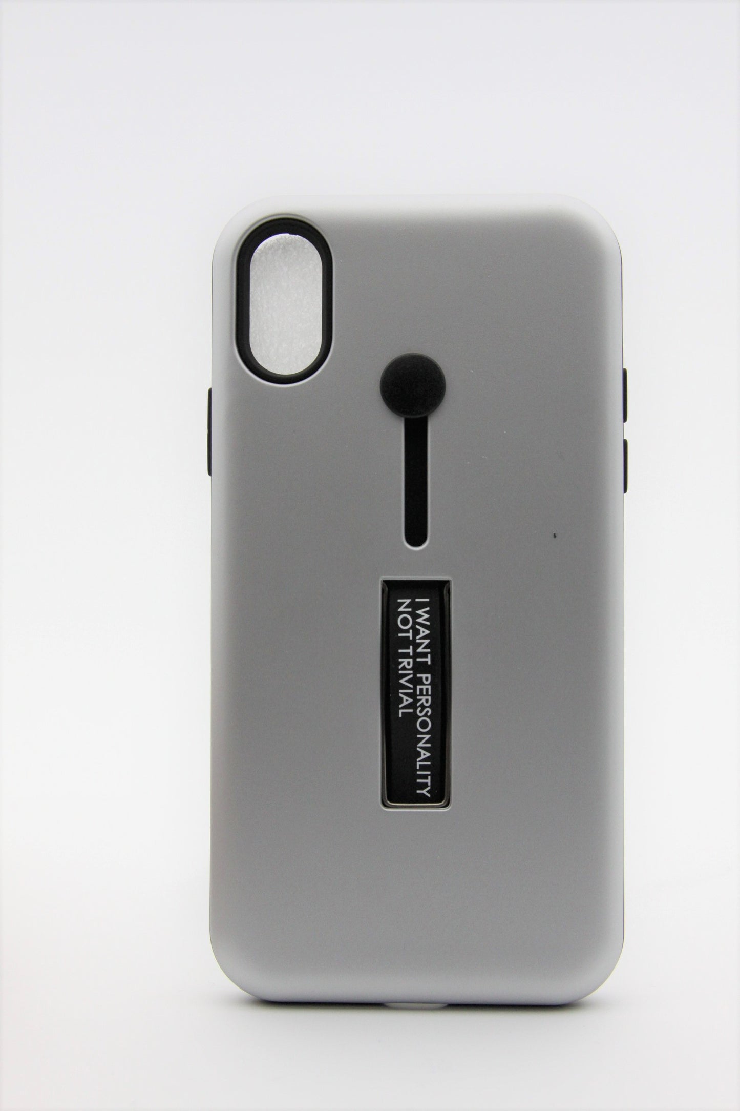 iPhone X/XS Max Loop Case- Silver