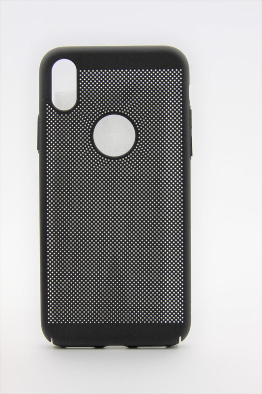 iPhone XR Hard Mesh Case - Black