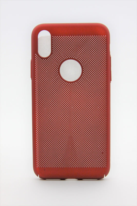 iPhone XR Hard Mesh Case - Red
