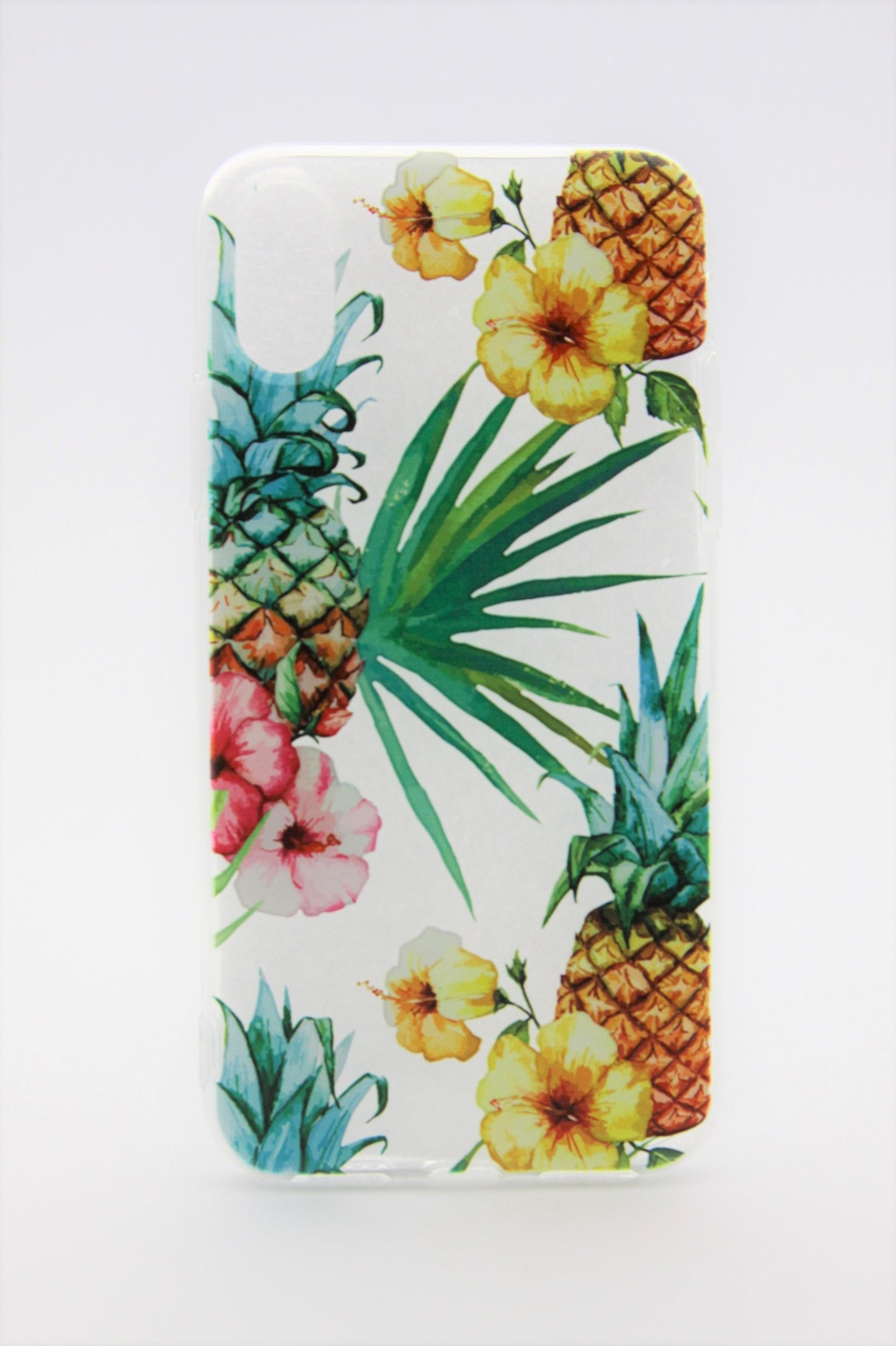 iPhone X/XS Max Floral Print Gel Case