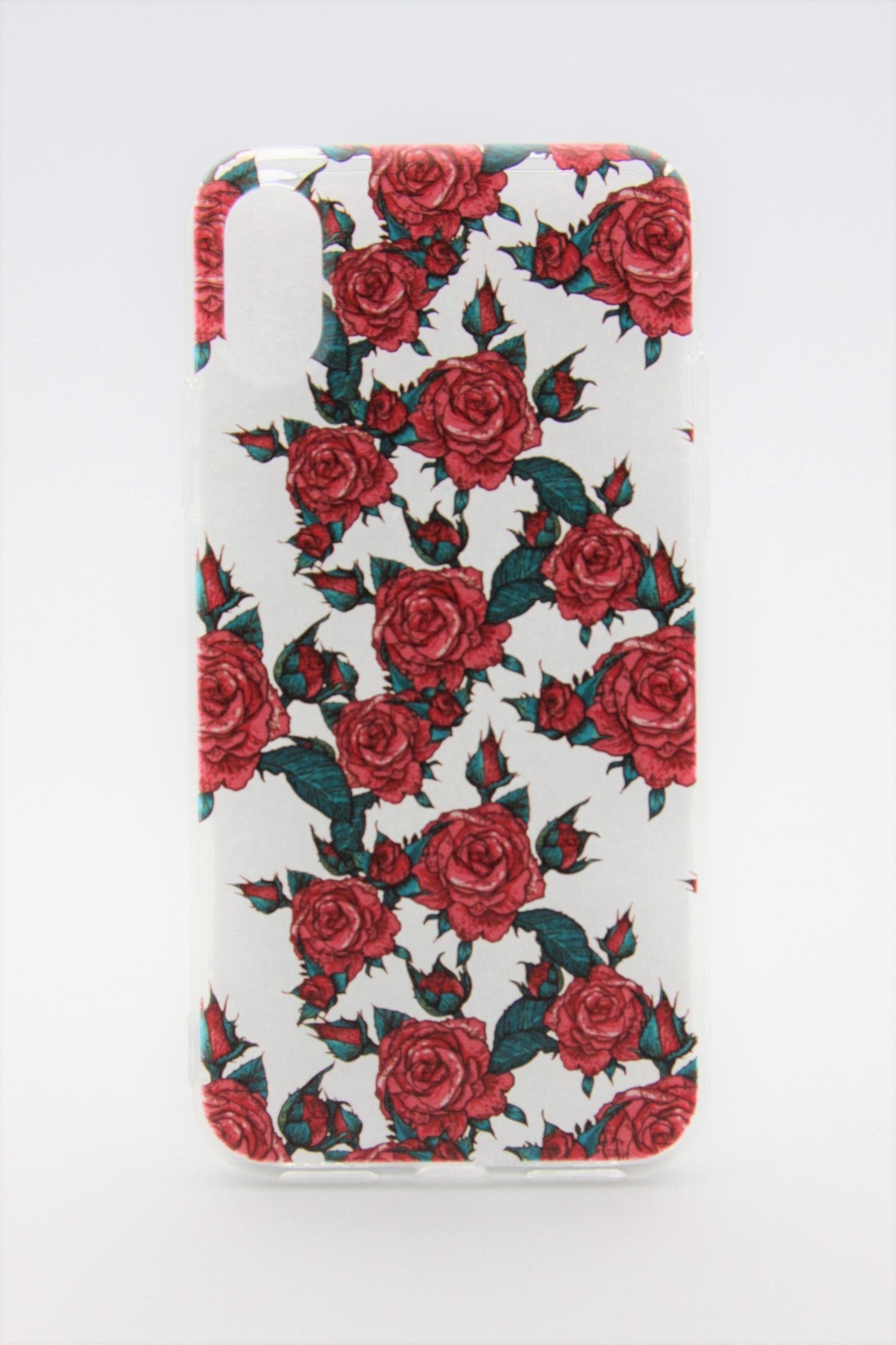 iPhone X/XS Max Floral Print Gel Case